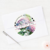 Handgemaakt met Love | Waterverf Floral Stickers (Envelop)