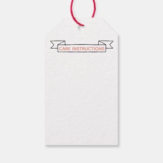 Handgemaakt met persoonlijke liefdesstatus cadeaulabel (Achterkant)