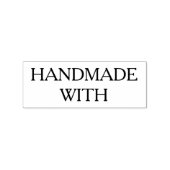 Handgemaakt met rubberstempel, kaartmaken, plakboe rubberstempel (Afrduk)