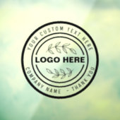 handgemaakt met speciale logo-etalblad raamsticker (Vel 3)