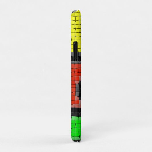 Handgemaakt mozaïek, moderne kunst. Case-Mate iPhone case (Achterkant/rechts)