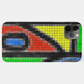 Handgemaakt mozaïek, moderne kunst. Case-Mate iPhone case (Achterkant (horizontaal))