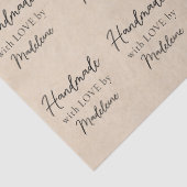 Handgemaakt Product Breien Artisan Crafter Kraft Tissuepapier (Detail)