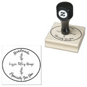 Handgemaakt speciaal voor jou. bewerkbaar rubberstempel (Gestempeld)