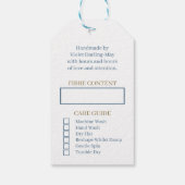 Handgemaakt speciaal voor jou - Breien en haken Cadeaulabel (Achterkant)