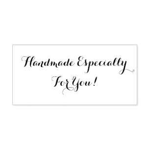 Handgemaakt speciaal voor jou  zelfinktende stempel