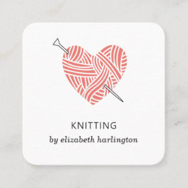 Handgemaakt. Uitrusting voor de krachtopening. Kni Vierkante Visitekaartje