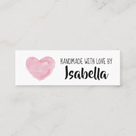 Handgemaakt Visitekaartje voor kleine bedrijven