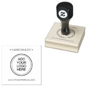 Handgemaakt Voeg uw logo Custom Rubberstempel (Gestempeld)