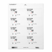 Handgemaakt voor Ewe Gift Label (Full Sheet)