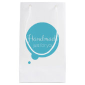 Handgemaakt voor jou. cadeauzakje (Voorkant)