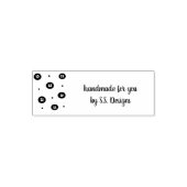 Handgemaakt voor U Mini Sewing Buttonnen Zelfinktende Stempel (Design)