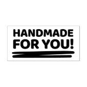 Handgemaakt voor u Zelfinkt Stempel voor Crafters (Design)