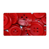 Handgemaakt voor uw labels (Voorkant)