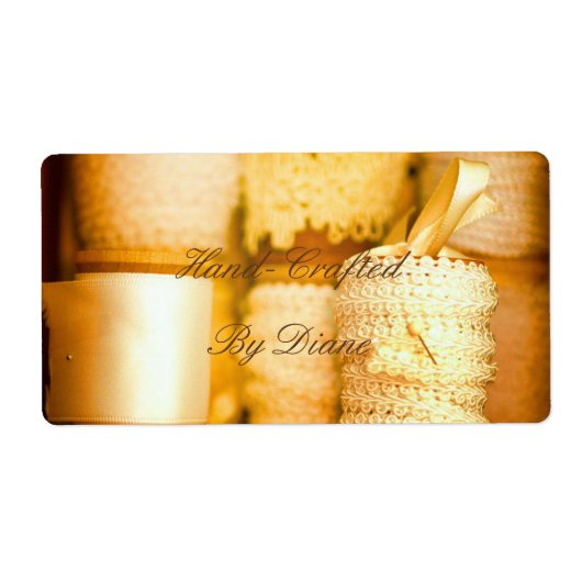 Handgemaakt voor You Sunny Ribbons Labels (Voorkant)