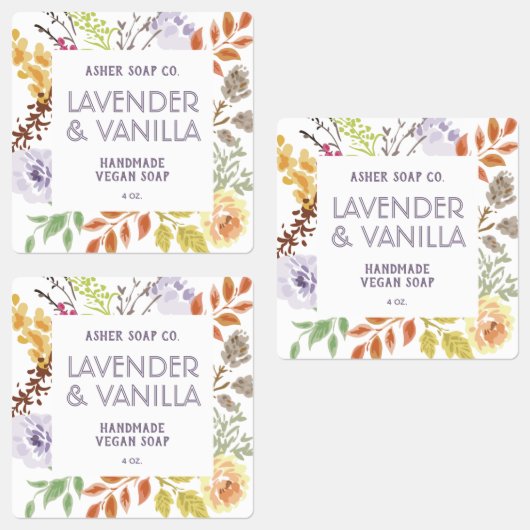 Handgemaakt zeepetiket | Uw Logo hier zaken Labels (Groep)