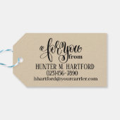 Handgemaakt - Zie Terug - CadeauLabel (Achterkant Horizontaal)