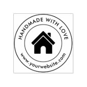 Handgemaakte aangepaste logo tekst rubberstempel (Afrduk)