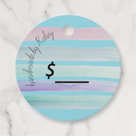 Handgemaakte aangepaste marktprijs labels