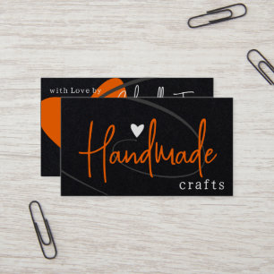 Handgemaakte Ambachten Kalligrafie Signature Love  Visitekaartje