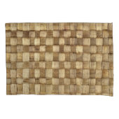 Handgemaakte Ambachtenmand Naadloze Textuur Kussensloop (Voorkant)