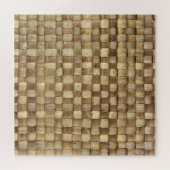 Handgemaakte Ambachtenmand Naadloze Textuur Legpuzzel (Horizontaal)