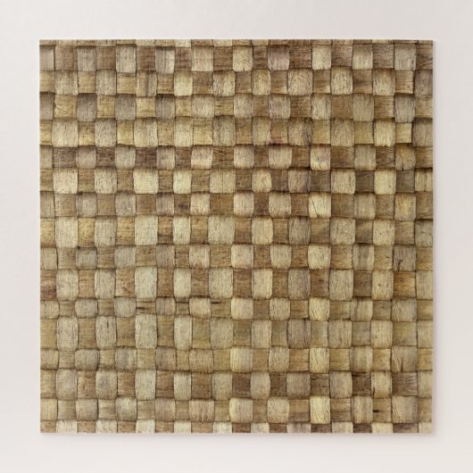 Handgemaakte Ambachtenmand Naadloze Textuur Legpuzzel (Verticaal)