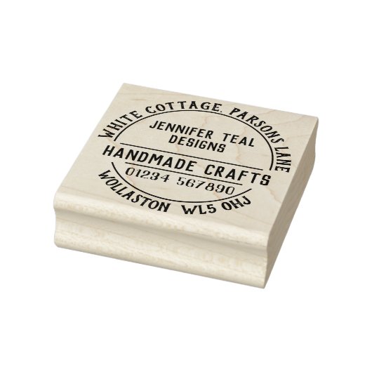 Handgemaakte ambten Rubberstempel (Stempel)