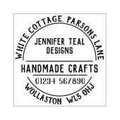 Handgemaakte ambten Rubberstempel (Afrduk)