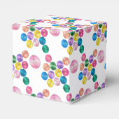 Handgemaakte bad schoonheid business douchebommen  bedankdoosjes (Achterkant)