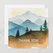 Handgemaakte bedankkaart begrafenis rouwuiting (Voorkant / Achterkant)