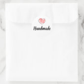 Handgemaakte bedrijfstickers ronde sticker (Tas)
