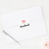 Handgemaakte bedrijfstickers ronde sticker (Envelop)