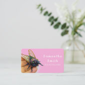 Handgemaakte broche visitekaartje (Staand voorkant)