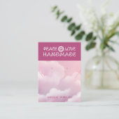 Handgemaakte Business QR Code Sieraden Display Kaa Contactkaartje (Staand voorkant)