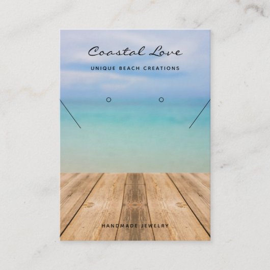 Handgemaakte Business QR Code Sieraden Display Kaa Contactkaartje (Voorkant)