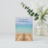 Handgemaakte Business QR Code Sieraden Display Kaa Contactkaartje (Staand voorkant)