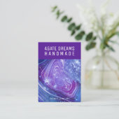 Handgemaakte Business QR Code Sieraden Display Kaa Contactkaartje (Staand voorkant)