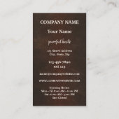 Handgemaakte Cat Humorous Knit Retail Visitekaartj Visitekaartje (Achterkant)