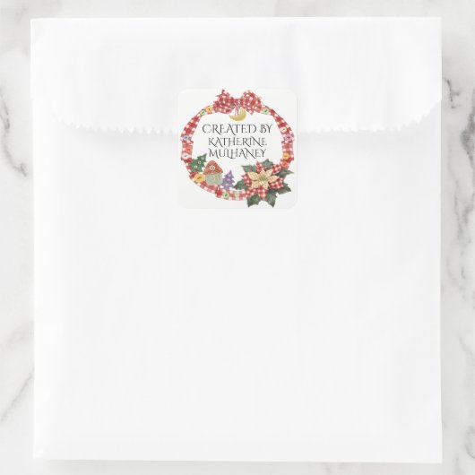 Handgemaakte / Crafter Sticker (Tas)