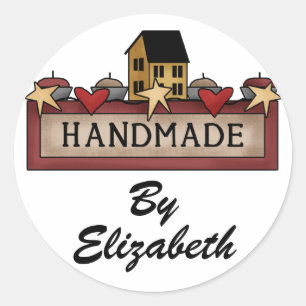 Handgemaakte / Crafter Sticker door SRF