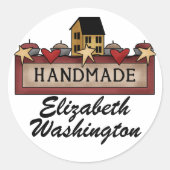 Handgemaakte / Crafter Sticker van SRF (Voorkant)