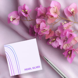 Handgemaakte Curve-lijnen aangepast aan het aangep Post-it® Notes