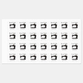 Handgemaakte dressmakers gepersonaliseerd labels (Vel)