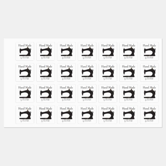 Handgemaakte dressmakers gepersonaliseerd labels (Vel)