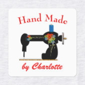 Handgemaakte Dressmakers Gepersonaliseerde Labels (Design 2)