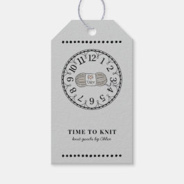 Handgemaakte gebreide goederen Prijs Labels Cadeaulabel