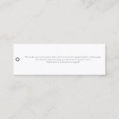 Handgemaakte gehaakte marktmaker Labels (Achterkant)