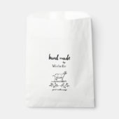 Handgemaakte Geitenmelk Zeep Gepersonaliseerde Mon Bedankzakje (Voorkant)