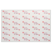 Handgemaakte gepersonaliseerde naaigelabels stof (Fat Quarter)